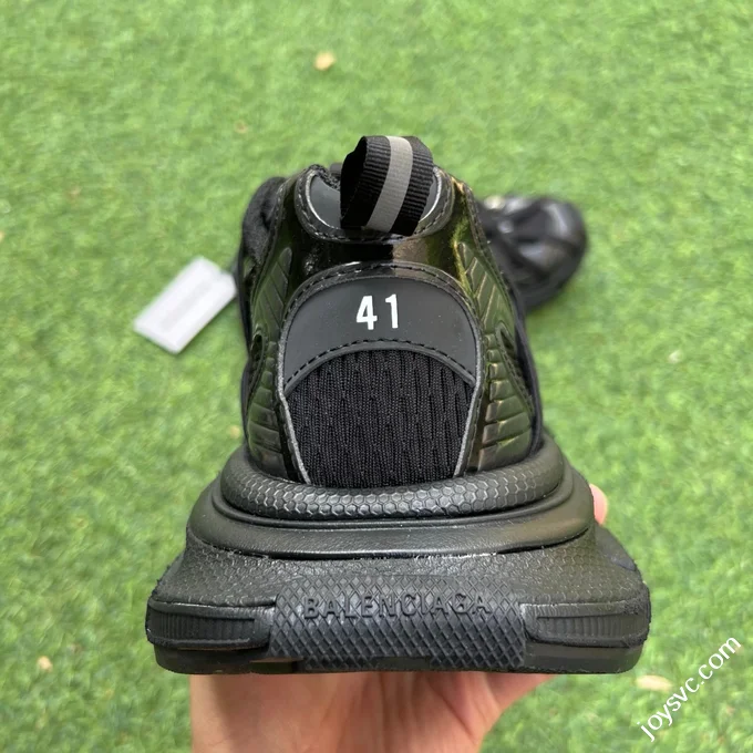 Balenciaga 3XL Spider Web Strap Black Sneakers