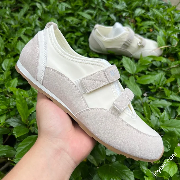 MiuMiu White Grey Sneakers