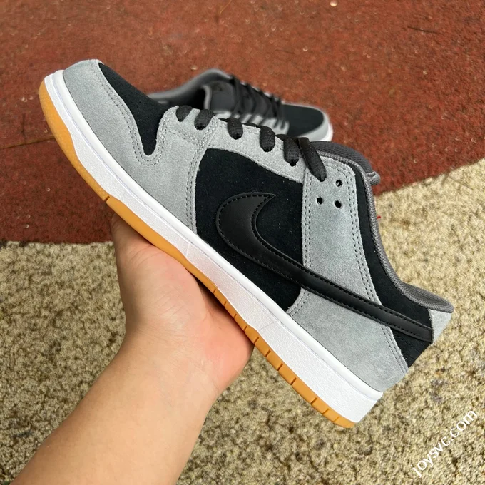Dunk Black Grey Gum Sole Low Top Skateboarding Shoes HF3063-001 100