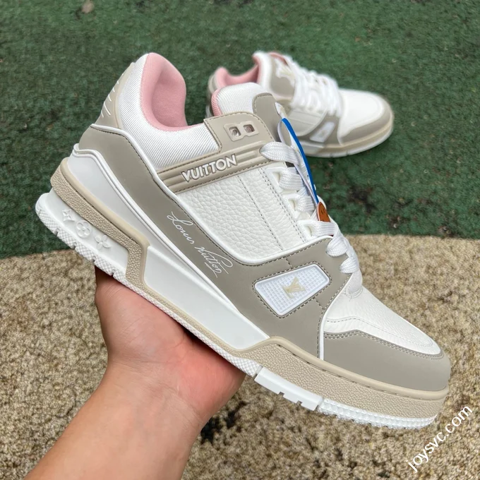 LOUIS VUITTON Trainer Lv Grey Sneakers
