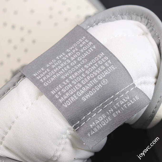 AJ1 Dior High OG White Grey Sneakers