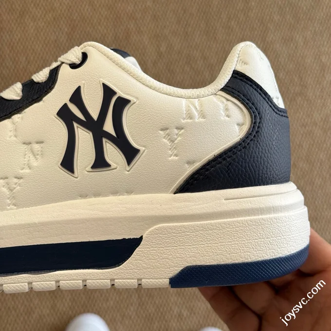 MLB White Cyan Sneakers Item: 3ASXM075N (GP002)
