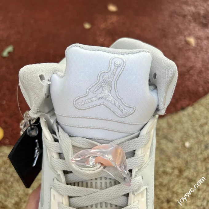 AJ5 Grey Snake Year Tear Away Retro Basketball Shoes HF3183-001