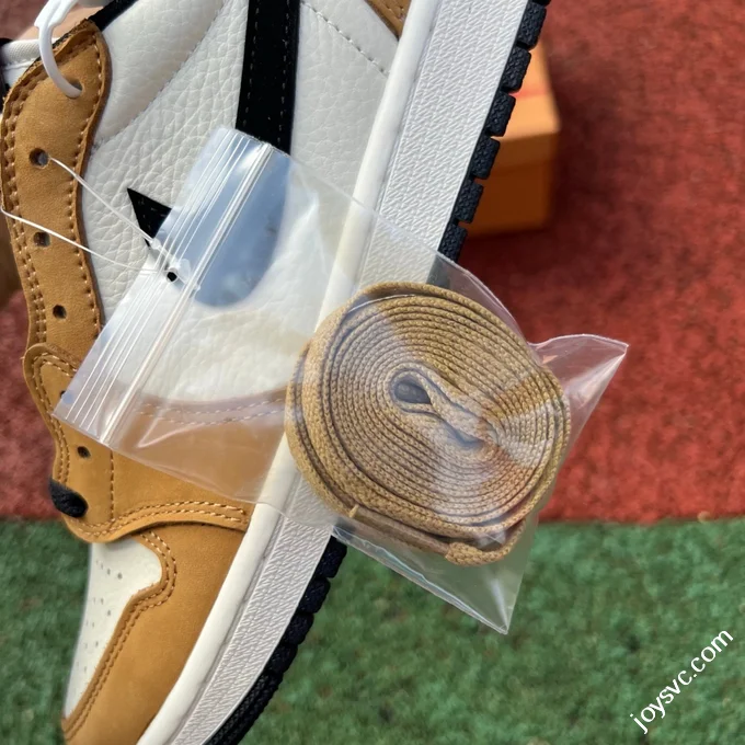 AJ1 Rookie Low White Brown Low Top Retro Basketball Shoes CZ0790-107