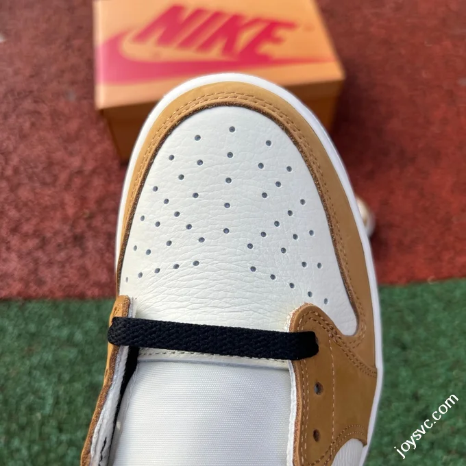 AJ1 Rookie Low White Brown Low Top Retro Basketball Shoes CZ0790-107