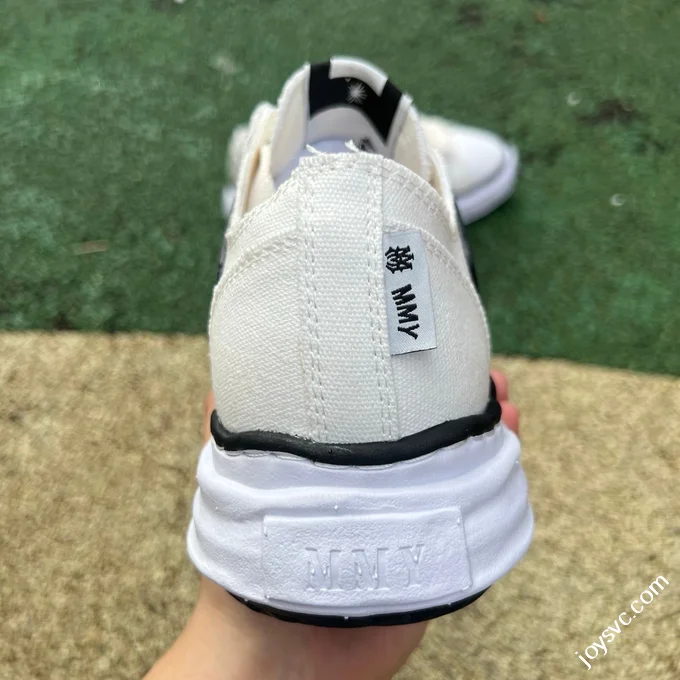 MMY Bone White Black Sneakers Maison Mihara Yasuhiro x AMIRI Skel-Top Low