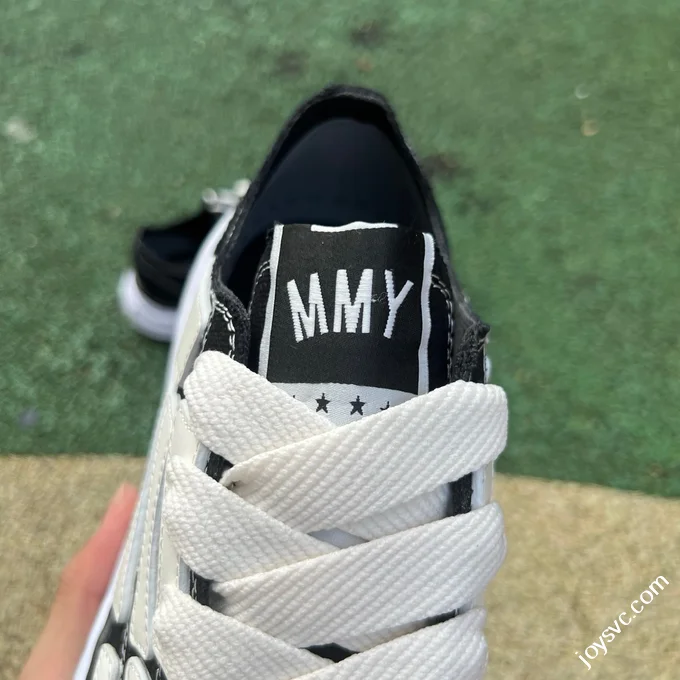 MMY Bone Black White Sneakers Maison Mihara Yasuhiro x AMIRI Skel-Top Low