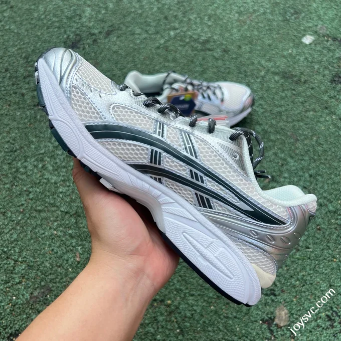 President Pure Original Asics Gel-Kayano 14 White Silver Green 1203A566-100