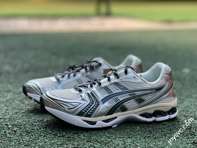 President Pure Original Asics Gel-Kayano 14 White Silver Green 1203A566-100