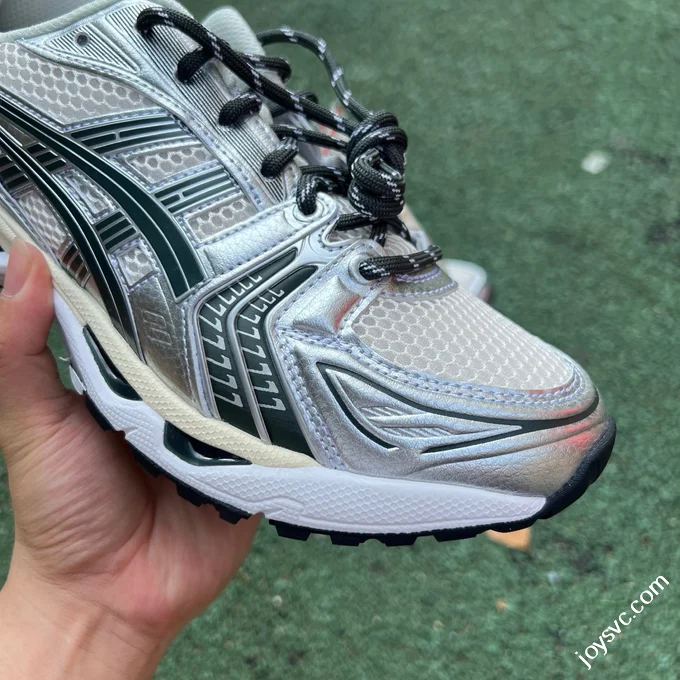 President Pure Original Asics Gel-Kayano 14 White Silver Green 1203A566-100