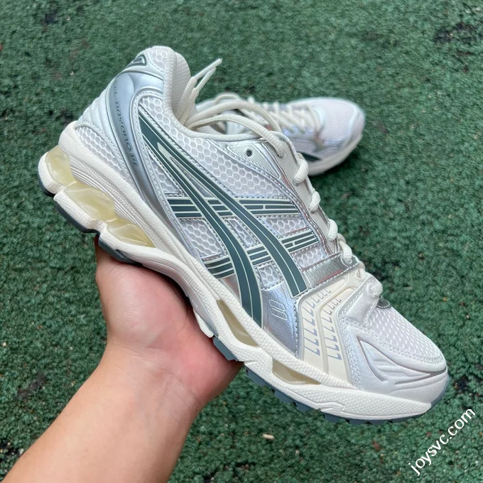 President Pure Original Asics Gel-Kayano 14 Beige Silver Green 1201A019-200