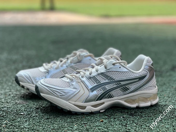President Pure Original Asics Gel-Kayano 14 Beige Silver Green 1201A019-200