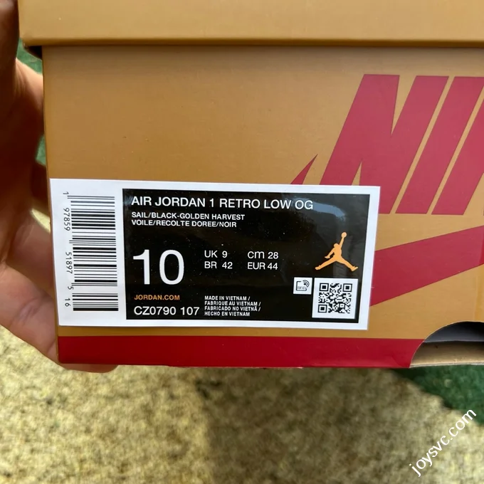 LJR Version AJ1 Rookie Low White Brown Low Top Retro Basketball Shoes CZ0790-107