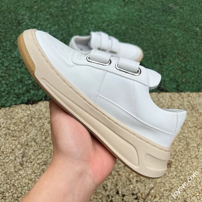 Acne Studios Velcro White Yellow Sneakers