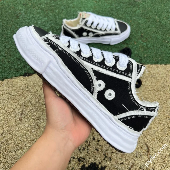 MYY Black White Sneakers Mihara Yasuhiro Peterson OG Sole OH