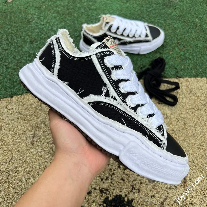 MYY Black White Sneakers Mihara Yasuhiro Peterson OG Sole OH
