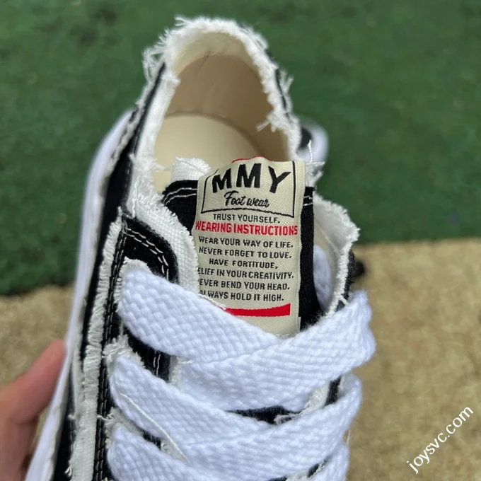 MYY Black White Sneakers Mihara Yasuhiro Peterson OG Sole OH