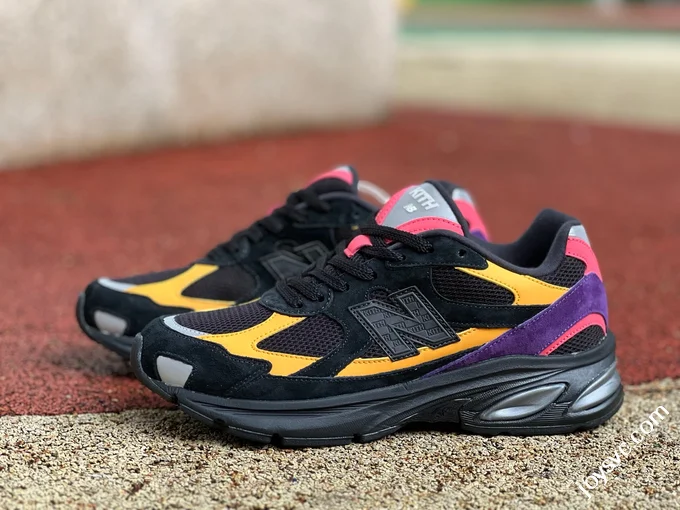 NB2010 Black Yellow Purple Red Sneakers New Balance M2010ND