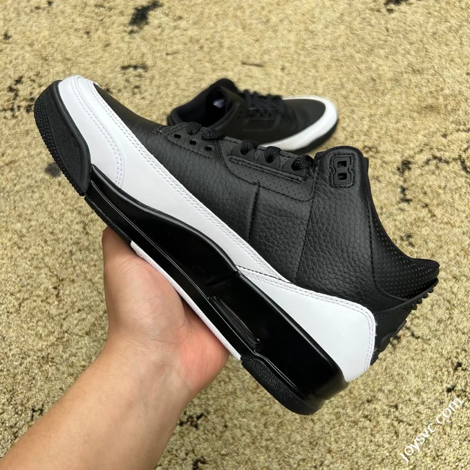 AJ3 Black White Lightning Sneakers DA3595-001