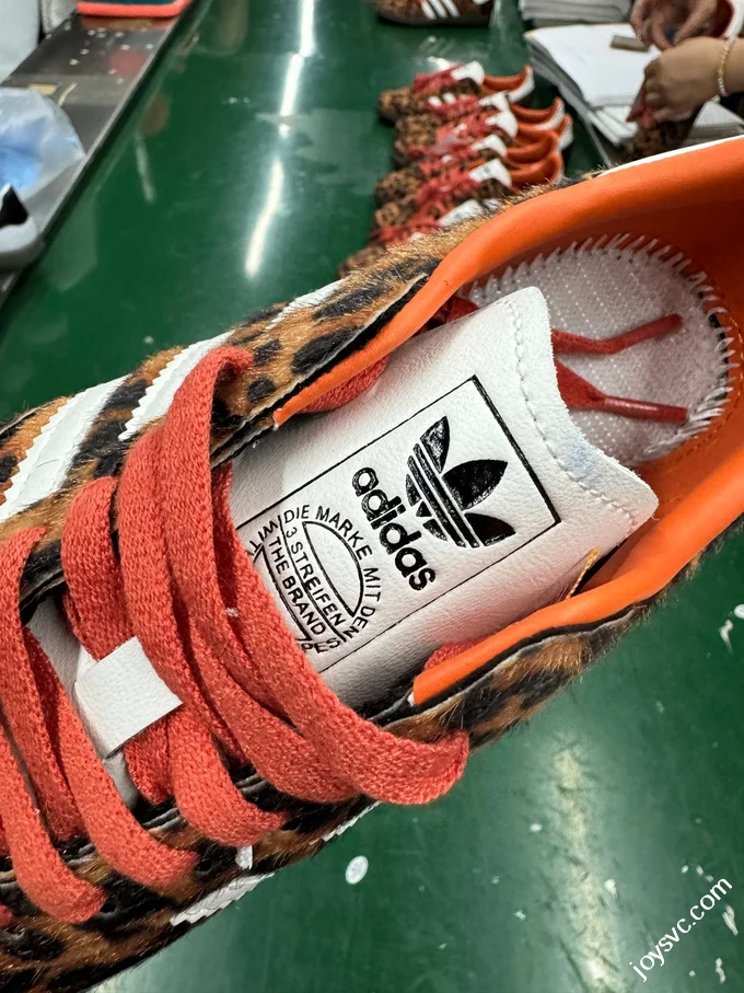 AD Originals Samba OG Brown Leopard Print Sneakers JI2734