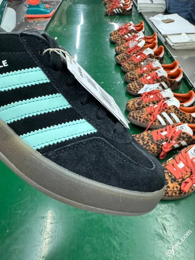 Adidas Originals Gazelle Indoor Black Green JR7112