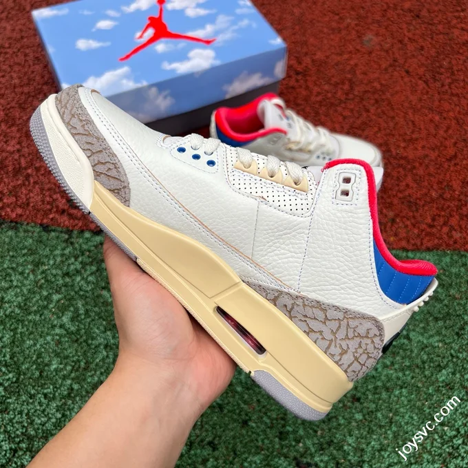 AJ3 Seoul 2.0 White Blue Red Korea OG IB1482-100