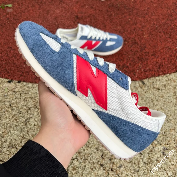 NB471AK White Blue Red Sneakers