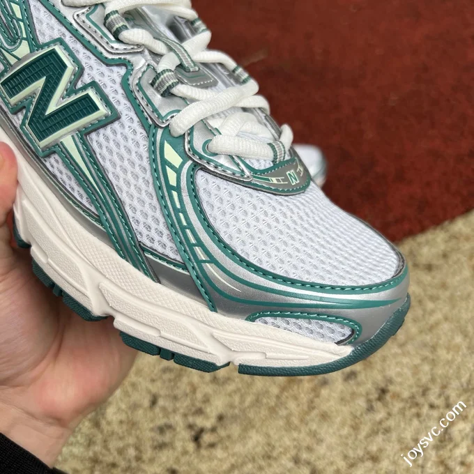 NB740GR2 White Green Sneakers