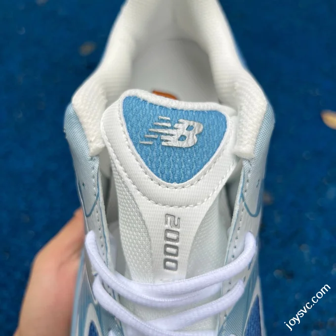 NB2000BA White Blue Cushioning Sneakers