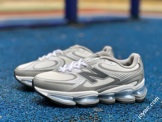NB2000AA White Grey Blue Cushioning Sneakers