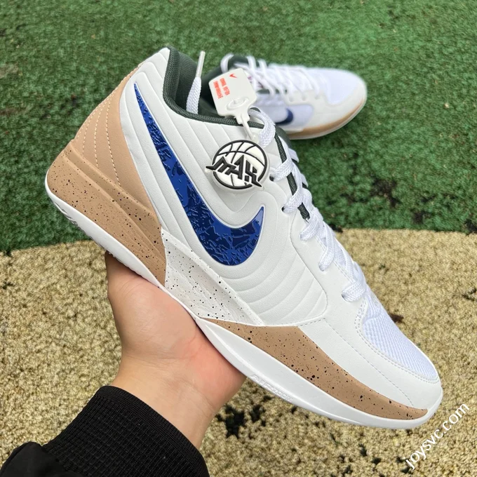 Extinction Pure Original Nike JA 1 Morant White Brown Blue FD7328-101