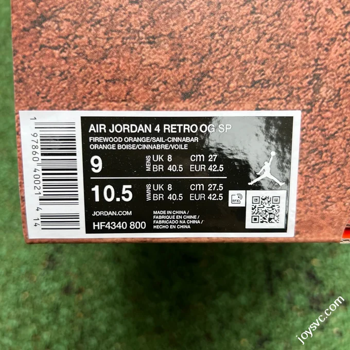 GX Pure Original AJ4 Red Brick Orange Brown Low Retro Basketball Shoes HF4340-800