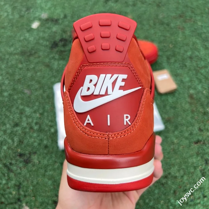 GX Pure Original AJ4 Red Brick Orange Brown Low Retro Basketball Shoes HF4340-800