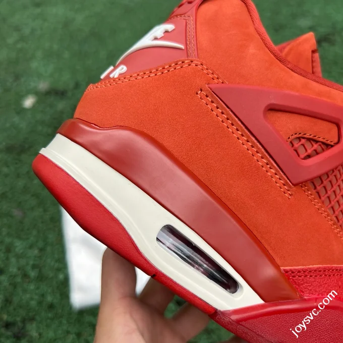 GX Pure Original AJ4 Red Brick Orange Brown Low Retro Basketball Shoes HF4340-800