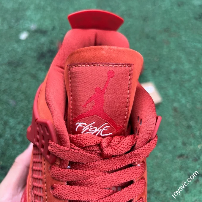 GX Pure Original AJ4 Red Brick Orange Brown Low Retro Basketball Shoes HF4340-800