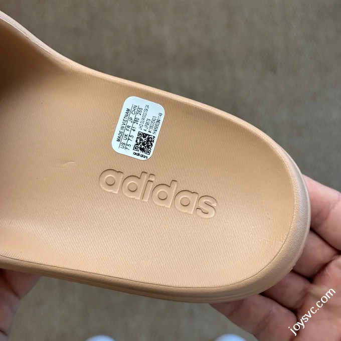 Adidas LUMIA ZNSORY SANDAL Anti-Slip One-Strap Slides Brown JP9579