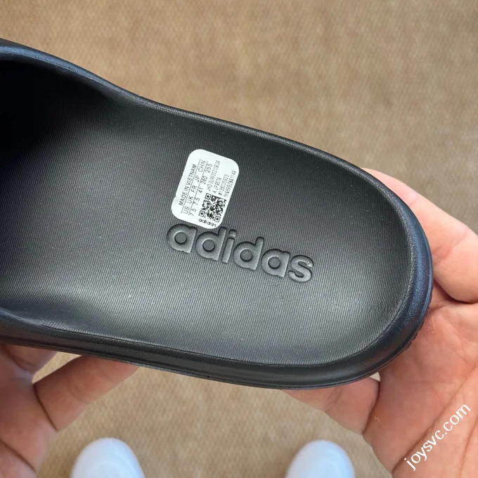 Adidas LUMIA ZNSORY SANDAL Anti-Slip One-Strap Slides Black JP9579