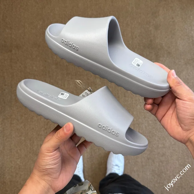 Adidas LUMIA ZNSORY SANDAL Anti-Slip One-Strap Slides Grey JP9579