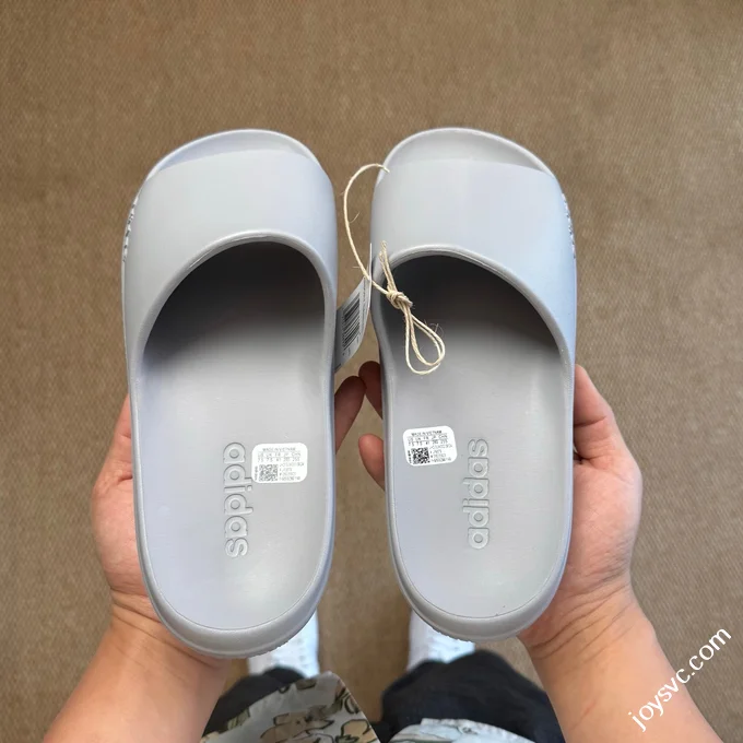 Adidas LUMIA ZNSORY SANDAL Anti-Slip One-Strap Slides Grey JP9579