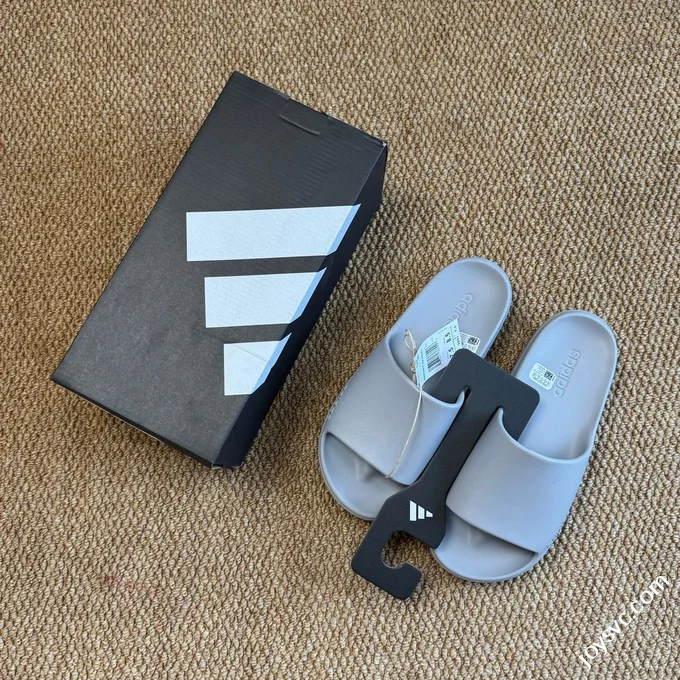 Adidas LUMIA ZNSORY SANDAL Anti-Slip One-Strap Slides Grey JP9579