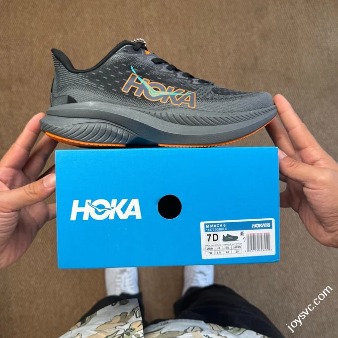 HOKA ONE ONE Mach 6 Running Shoes 1147790/BKLC