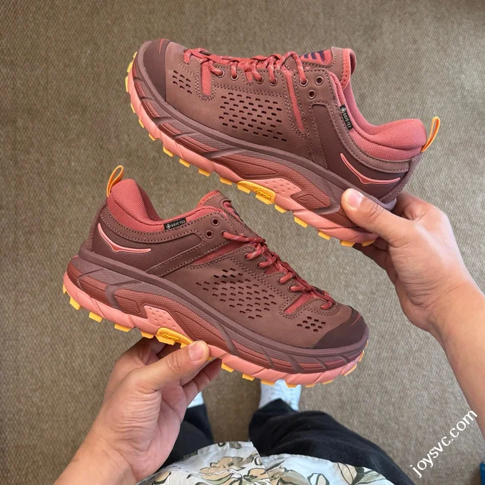 Pure Original Hoka Ultra Toa Hot Red GTX Waterproof Hiking Shoes 1130310/SHTS