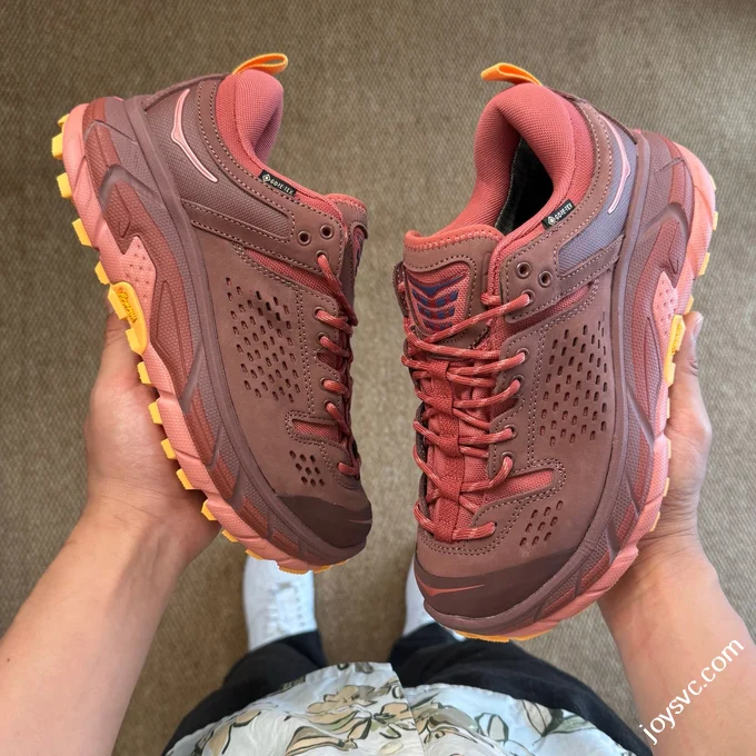 Pure Original Hoka Ultra Toa Hot Red GTX Waterproof Hiking Shoes 1130310/SHTS