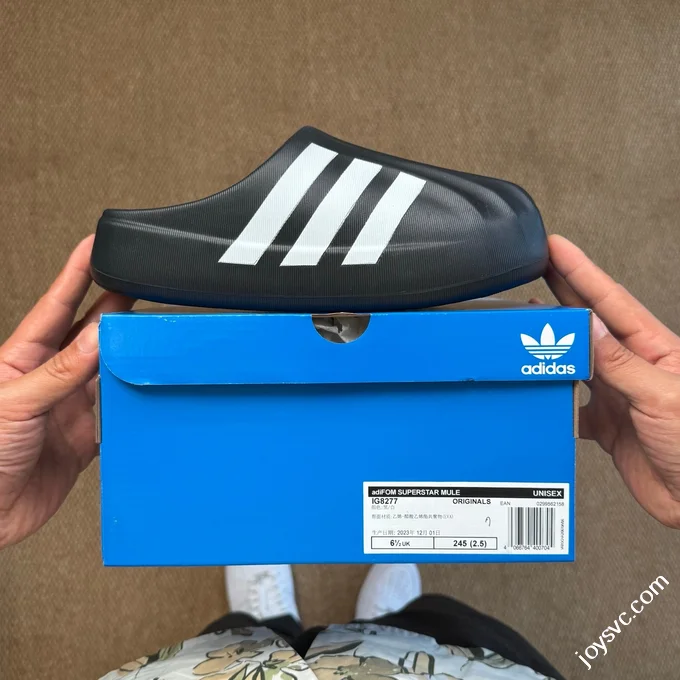 Adidas Originals adiFOM Superstar Mule Black White 2 IG8277