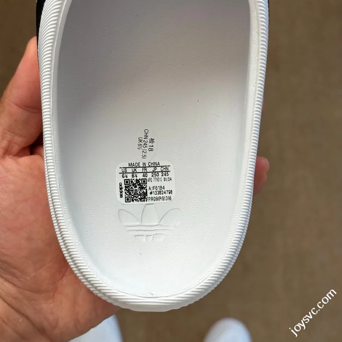 Adidas Originals adiFOM Superstar Mule White Black IF6184