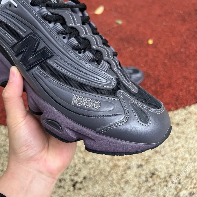Pure Original NB 1000 Black Grey Purple Sneakers M1000EB