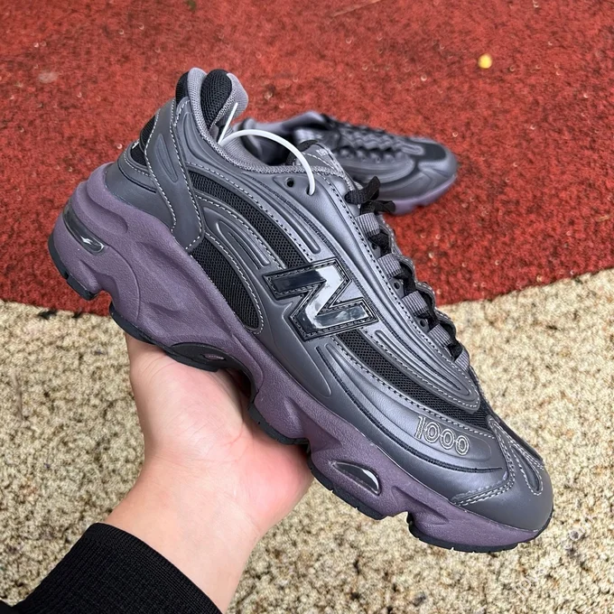Pure Original NB 1000 Black Grey Purple Sneakers M1000EB
