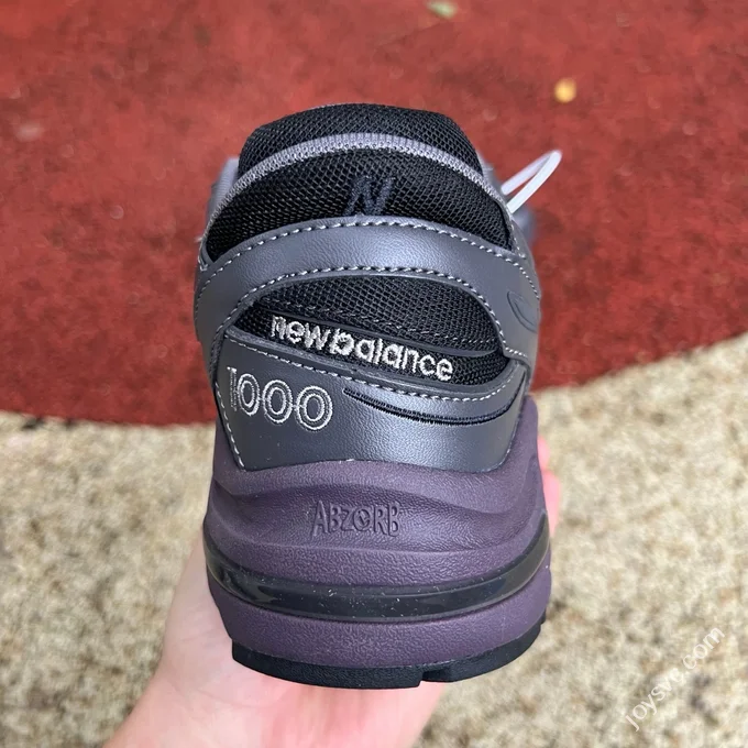 Pure Original NB 1000 Black Grey Purple Sneakers M1000EB