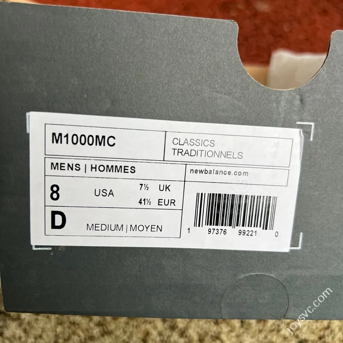 Pure Original NB 1000 White Green Pink Sneakers M1000Mc