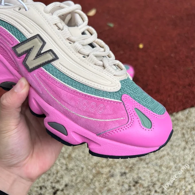 Pure Original NB 1000 White Green Pink Sneakers M1000Mc